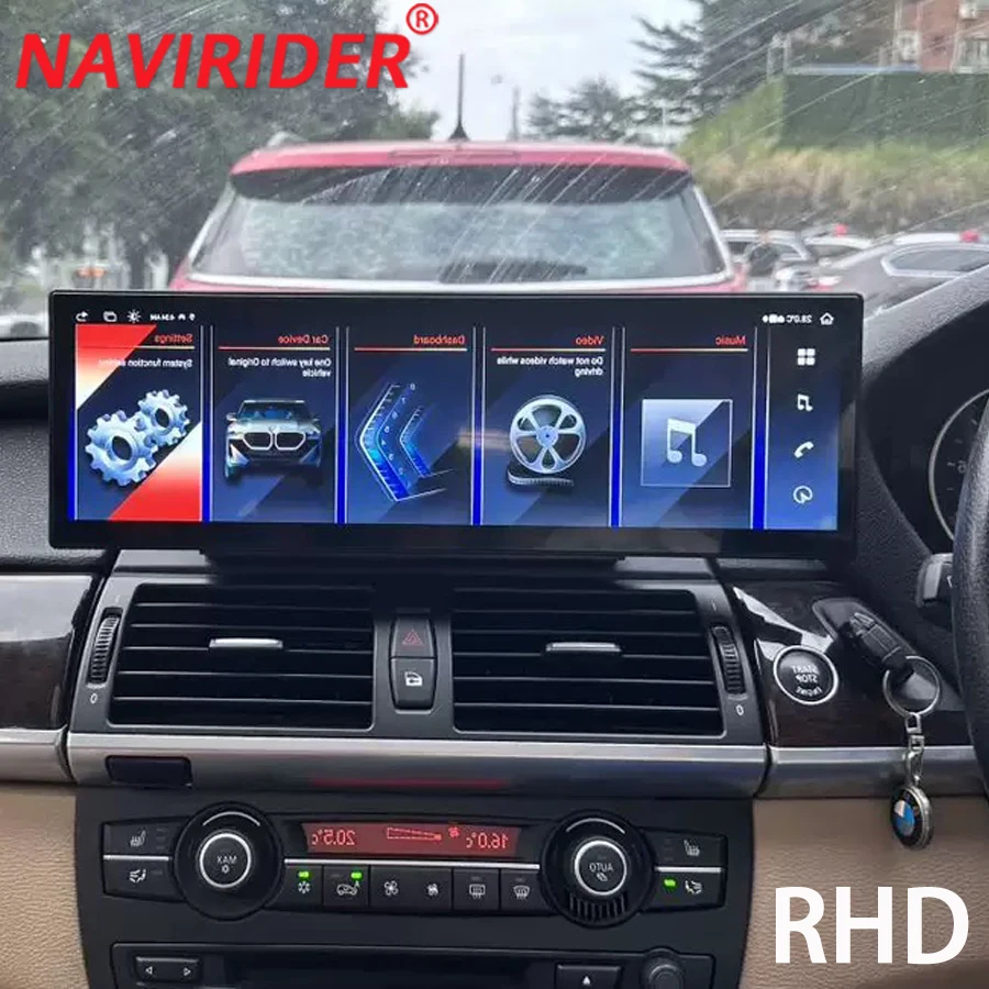 RHD 14.9inch Android Auto For BMW X5 X6 E70 E71 CCC CIC 2007-2013 Stereo Car GPS Multimedia Player Carplay Navigation Head Unit
RHD 14.9inch Android Auto For BMW X5 X6 E70 E71 CCC CIC 2007-2013 Stereo Car GPS Multimedia Player Carplay Navigation Head Unit