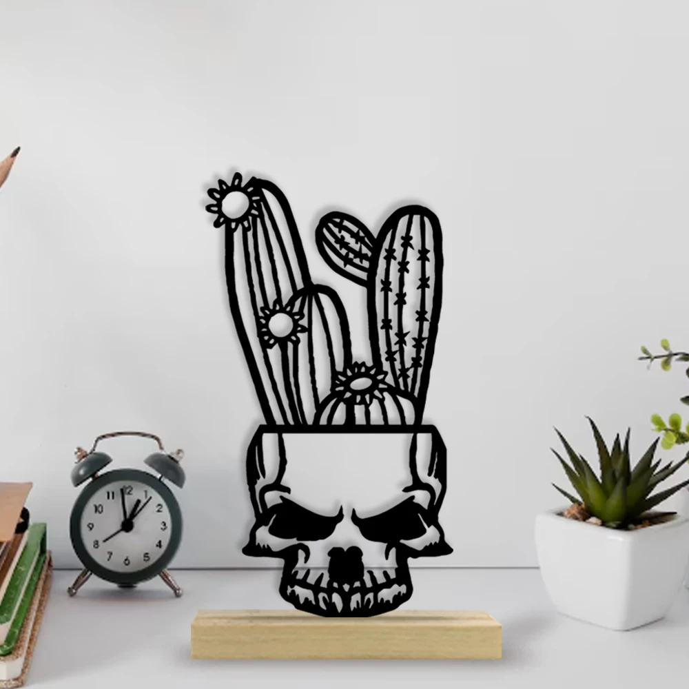 Simple cactus With Wood Base Tin Ornament With Wood Base Tin Sculpture Art Crafts With Wood Base For Home Decor
Simple cactus With Wood Base Tin Ornament With Wood Base Tin Sculpture Art Crafts With Wood Base For Home Decor