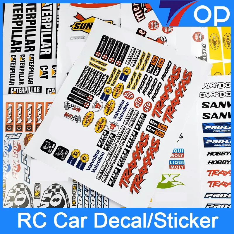 1/10/12/16/18/24 RC Car Motor Bike Bicycle Decal Stickers Label Painting Upgrade Parts
1/10/12/16/18/24 RC Car Motor Bike Bicycle Decal Stickers Label Painting Upgrade Parts