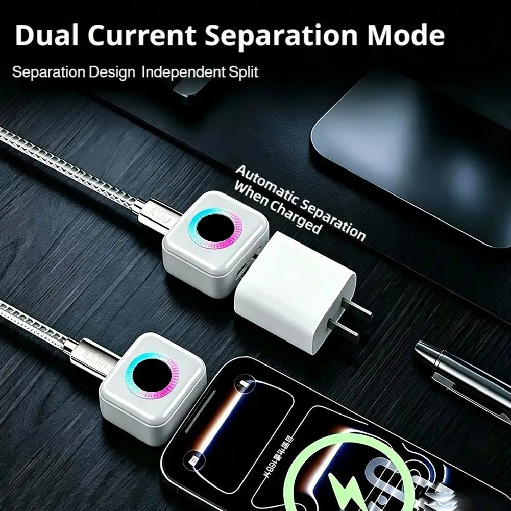 Mart Auto Stop Charging Separator AI Recognition Fully Charged Automatic Cut Off Device USB Charging Safety Protector Adapter
Mart Auto Stop Charging Separator AI Recognition Fully Charged Automatic Cut Off Device USB Charging Safety Protector Adapter