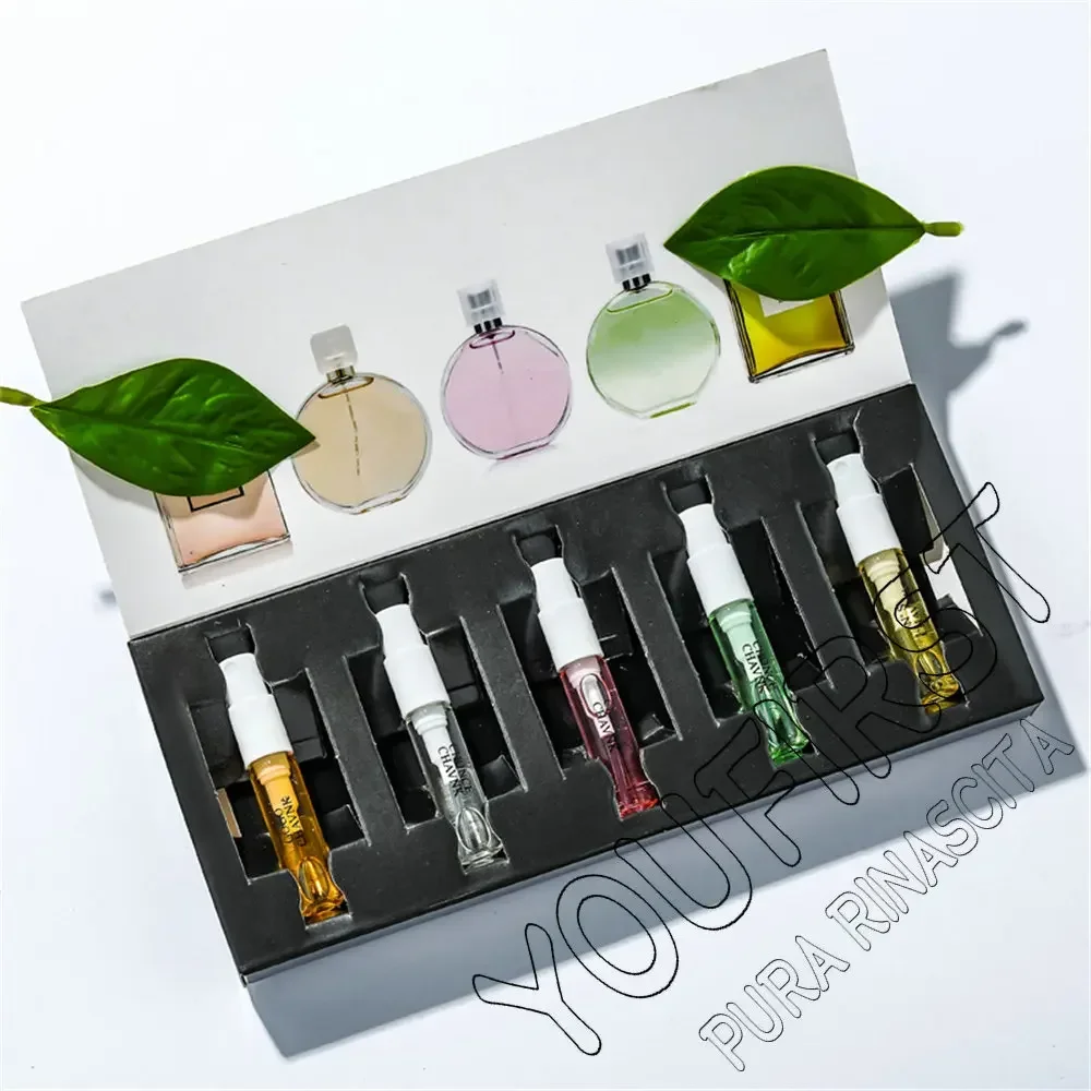 Mini Perfume Women 15ml Gift Box 5pcs Set Plant Floral Scent Perfumes De Mujer Originales Cologne Lasting Fragrance Parfüm Damen
Mini Perfume Women 15ml Gift Box 5pcs Set Plant Floral Scent Perfumes De Mujer Originales Cologne Lasting Fragrance Parfüm Damen
