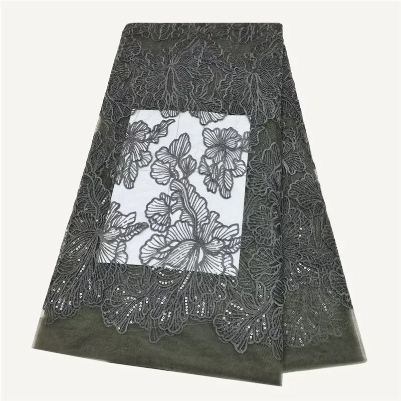 2023 High Quality Nigerian African Sequins Lace Fabric Guipure Cord Embroidery For Nigerian Wedding Party Dress Sewing
2023 High Quality Nigerian African Sequins Lace Fabric Guipure Cord Embroidery For Nigerian Wedding Party Dress Sewing