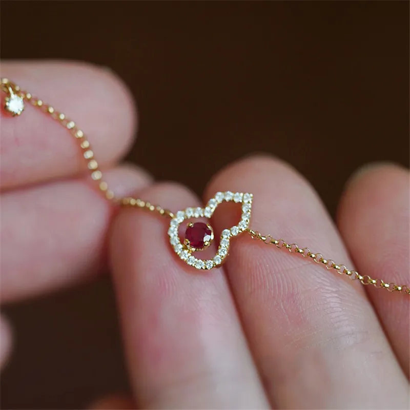 925 Sterling Silver Plated 14k Gold Personalized Gourd Zircon Bracelet For Women Luxurious Temperament Birthday Gift Jewelry
925 Sterling Silver Plated 14k Gold Personalized Gourd Zircon Bracelet For Women Luxurious Temperament Birthday Gift Jewelry