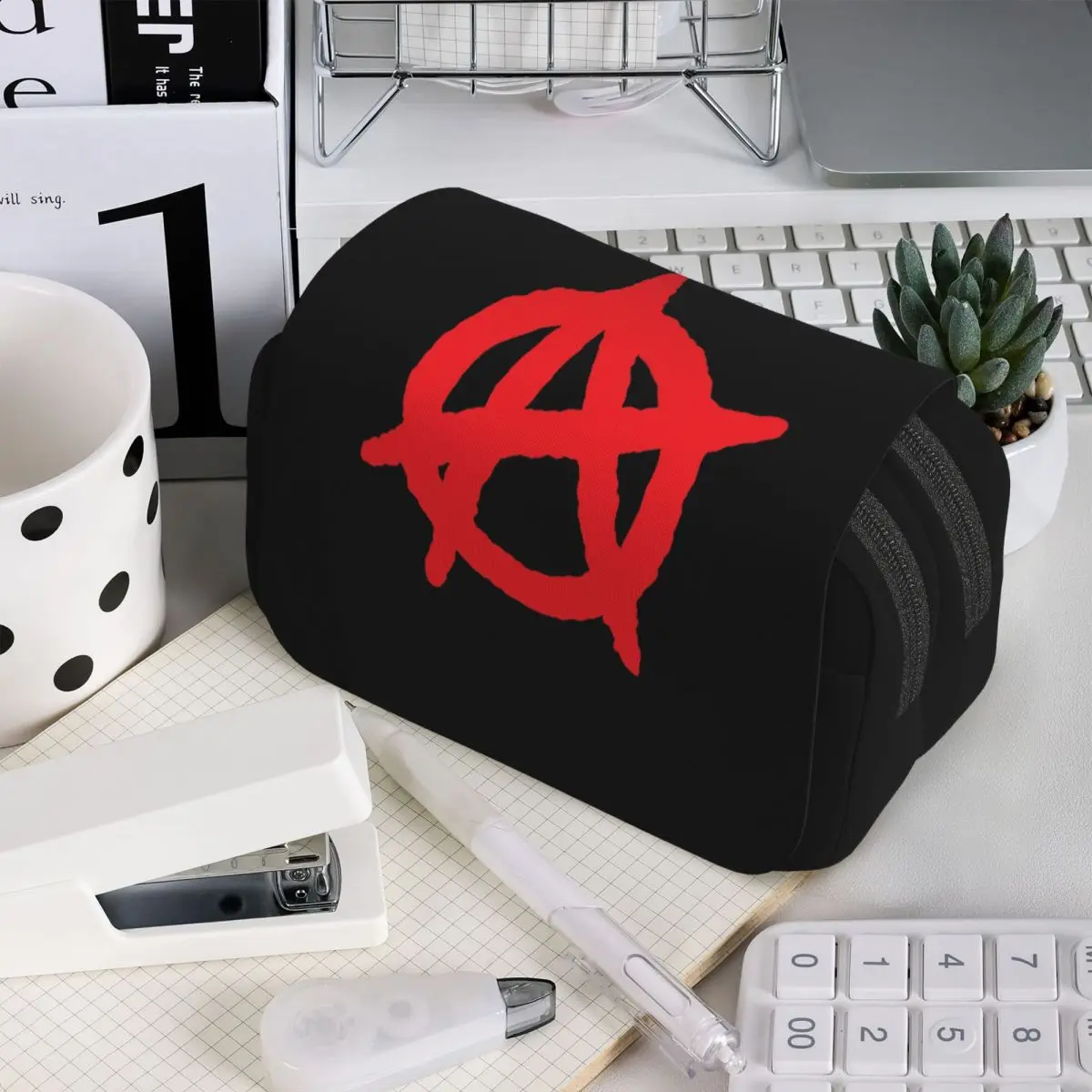 Red Anarchy Logo Large Pencil Case for Boys Girls Gifts Pen Box Pencil Bag Stationery Supplies Pen Holder Bag
Red Anarchy Logo Large Pencil Case for Boys Girls Gifts Pen Box Pencil Bag Stationery Supplies Pen Holder Bag