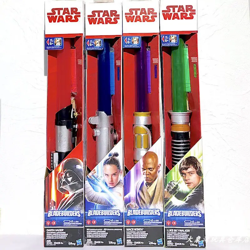 Star Wars Lightsaber Bladebuilders Retractable Toy Darth Vader Luke Skywalker Rey Mace Windu Cosplay Prop Kid Collectible Gifts
Star Wars Lightsaber Bladebuilders Retractable Toy Darth Vader Luke Skywalker Rey Mace Windu Cosplay Prop Kid Collectible Gifts