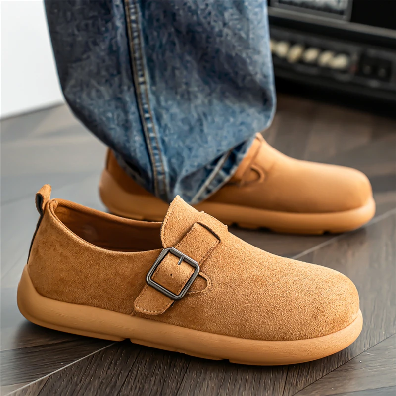 Новая мужская обувь, кроссовки с одним широким носком, дышащая кожаная ткань, нескользящая износостойкая подошва, оригинальная спортивная обувь
Новая мужская обувь, кроссовки с одним широким носком, дышащая кожаная ткань, нескользящая износостойкая подошва, оригинальная спортивная обувь