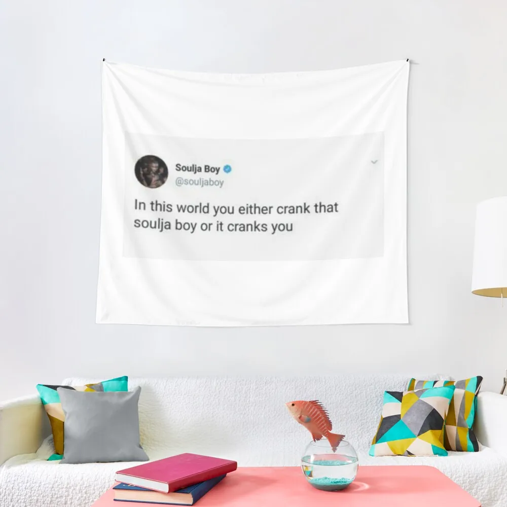 Soulja Boy Tweet Tapestry Aesthetic Room Decor Korean Decoration Wall Room Decoration Korean Style Tapestry
Soulja Boy Tweet Tapestry Aesthetic Room Decor Korean Decoration Wall Room Decoration Korean Style Tapestry