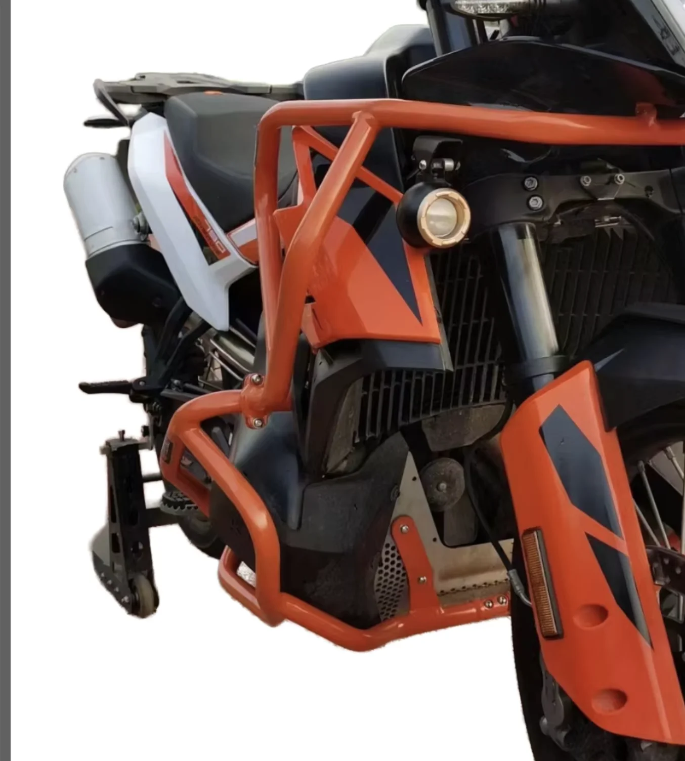 Dual Sport Motorcycle Crash Bars Guard Below/Lower for K-T-M 790-Retrofit/Upgrade
Dual Sport Motorcycle Crash Bars Guard Below/Lower for K-T-M 790-Retrofit/Upgrade