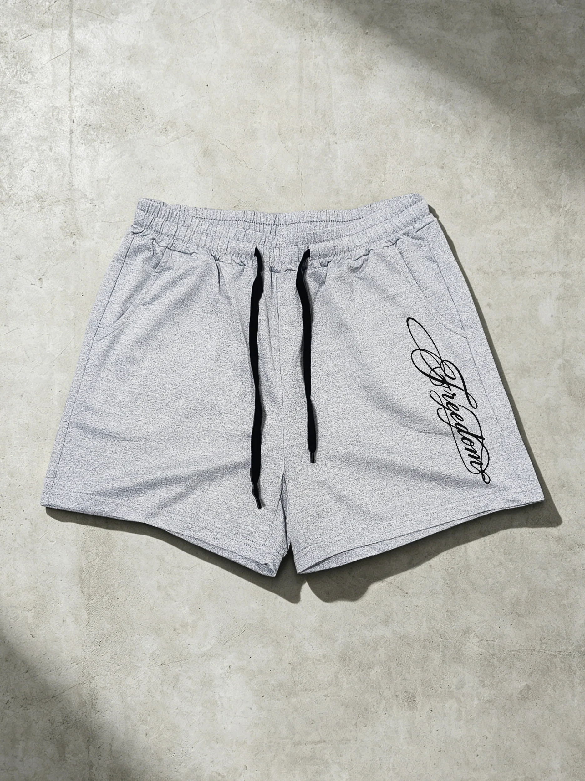 2026 Street Style Men's Regular Edition Drawstring Shorts - "Free" Handwritten Printed Street Clothing Sports and Leisure Shorts
2026 Street Style Men's Regular Edition Drawstring Shorts - "Free" Handwritten Printed Street Clothing Sports and Leisure Shorts