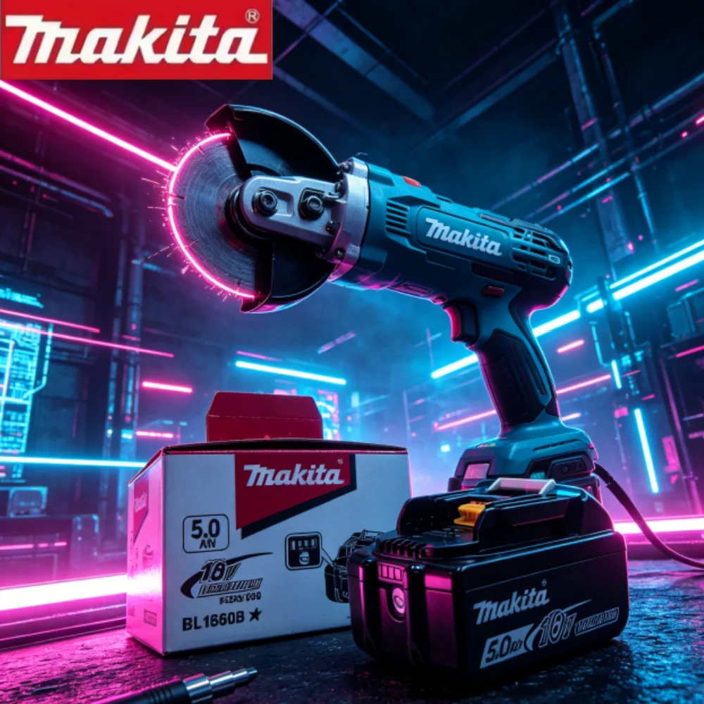 Genuine Makita 18V 5.0Ah battery with charger set for Makita 18V power tool DDF487 DTW700 GBA404 DUC150Z DHR183Z
Genuine Makita 18V 5.0Ah battery with charger set for Makita 18V power tool DDF487 DTW700 GBA404 DUC150Z DHR183Z