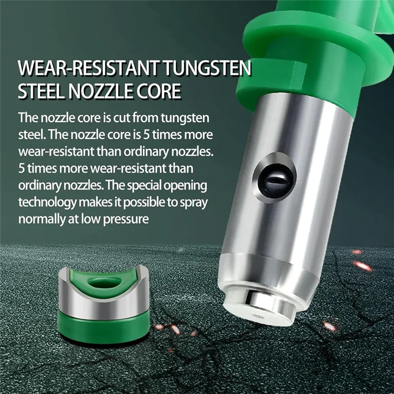GYTB-Low Pressure Airless Spray Tip Reversible Nozzle Airless Paint Spray Gun (112, 210, 308, 410, 514)
GYTB-Low Pressure Airless Spray Tip Reversible Nozzle Airless Paint Spray Gun (112, 210, 308, 410, 514)