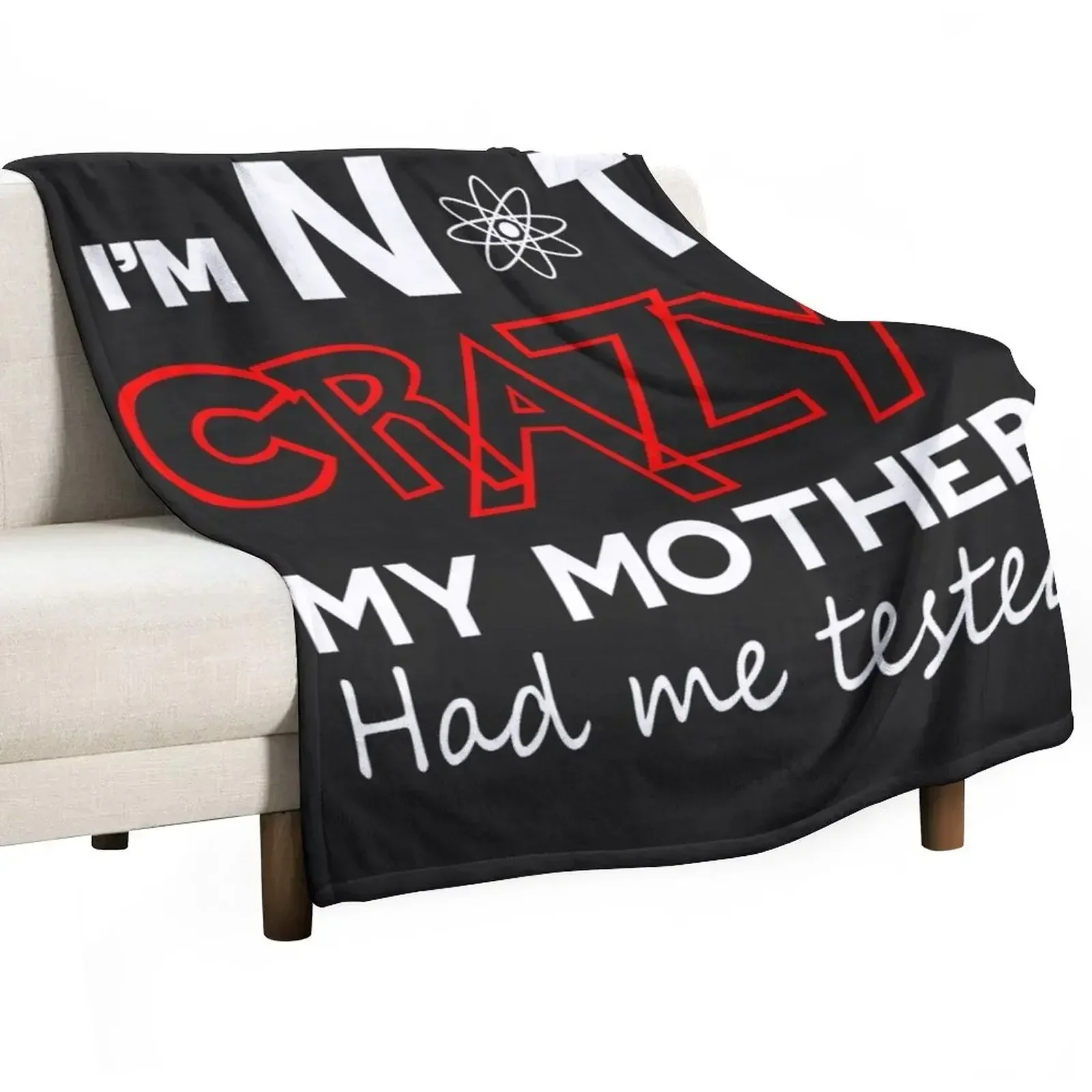 i'm not crazy Throw Blanket Reusable Durable Soft Blanket for All Seasons
i'm not crazy Throw Blanket Reusable Durable Soft Blanket for All Seasons