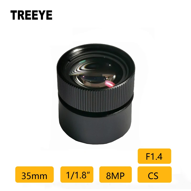 HD 4K 8MP 35mm F1.4 Nightvision Objective CS Lens 1/1.8" Telephoto Electronic Targeting Thermal Imaging Camera Lens CCTV Lens
HD 4K 8MP 35mm F1.4 Nightvision Objective CS Lens 1/1.8" Telephoto Electronic Targeting Thermal Imaging Camera Lens CCTV Lens