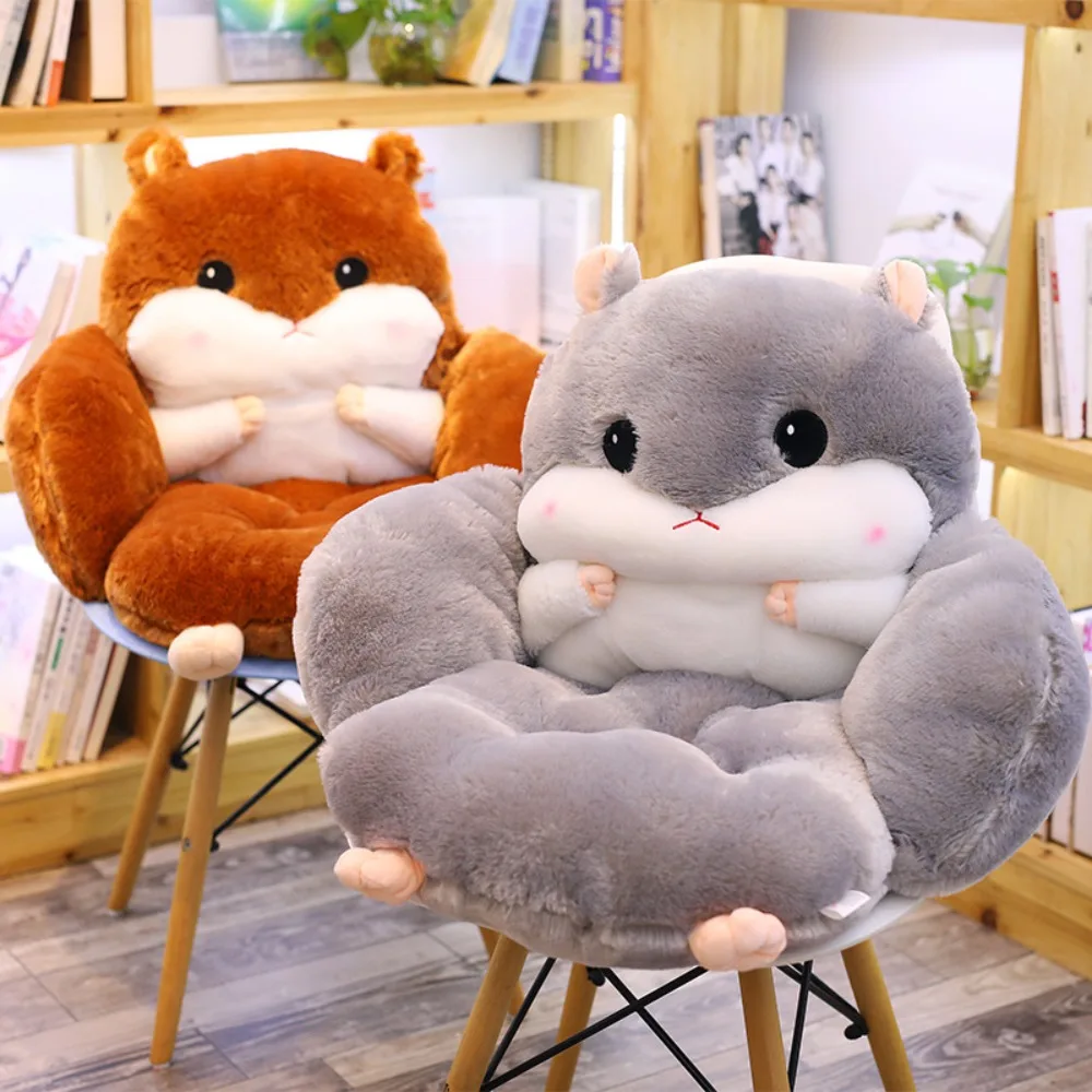 Cute Hamster Themed Plush Cushion with Half Surround, Backrest Cushion, Sofa Plush Cushion, Comfortable and Skin Friendly
Cute Hamster Themed Plush Cushion with Half Surround, Backrest Cushion, Sofa Plush Cushion, Comfortable and Skin Friendly
