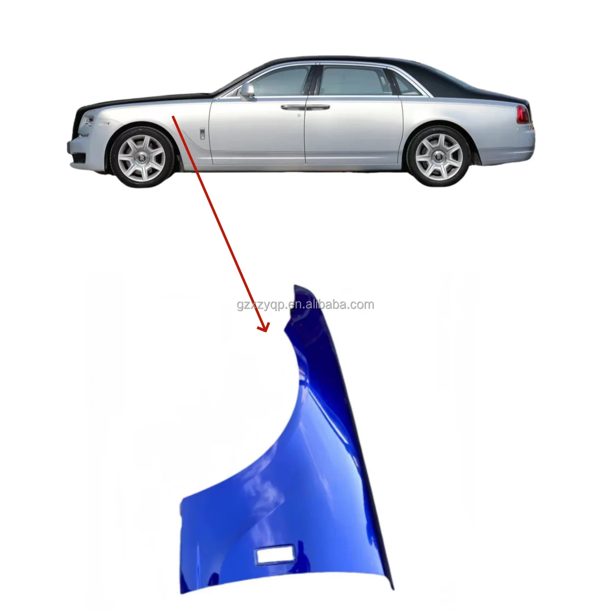 For Rolls Royce Ghost Original Equipment Manufacturer 41007374184 Mudguard Left and Right Original Perfect
For Rolls Royce Ghost Original Equipment Manufacturer 41007374184 Mudguard Left and Right Original Perfect