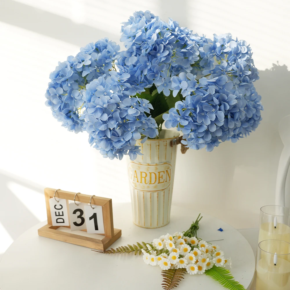 Super Large 5 Forks Artificial Hydrangea Fake Flowers Hydrangea Arrangement Wedding Bouquets Decoration Floral Home Party Decor
Super Large 5 Forks Artificial Hydrangea Fake Flowers Hydrangea Arrangement Wedding Bouquets Decoration Floral Home Party Decor