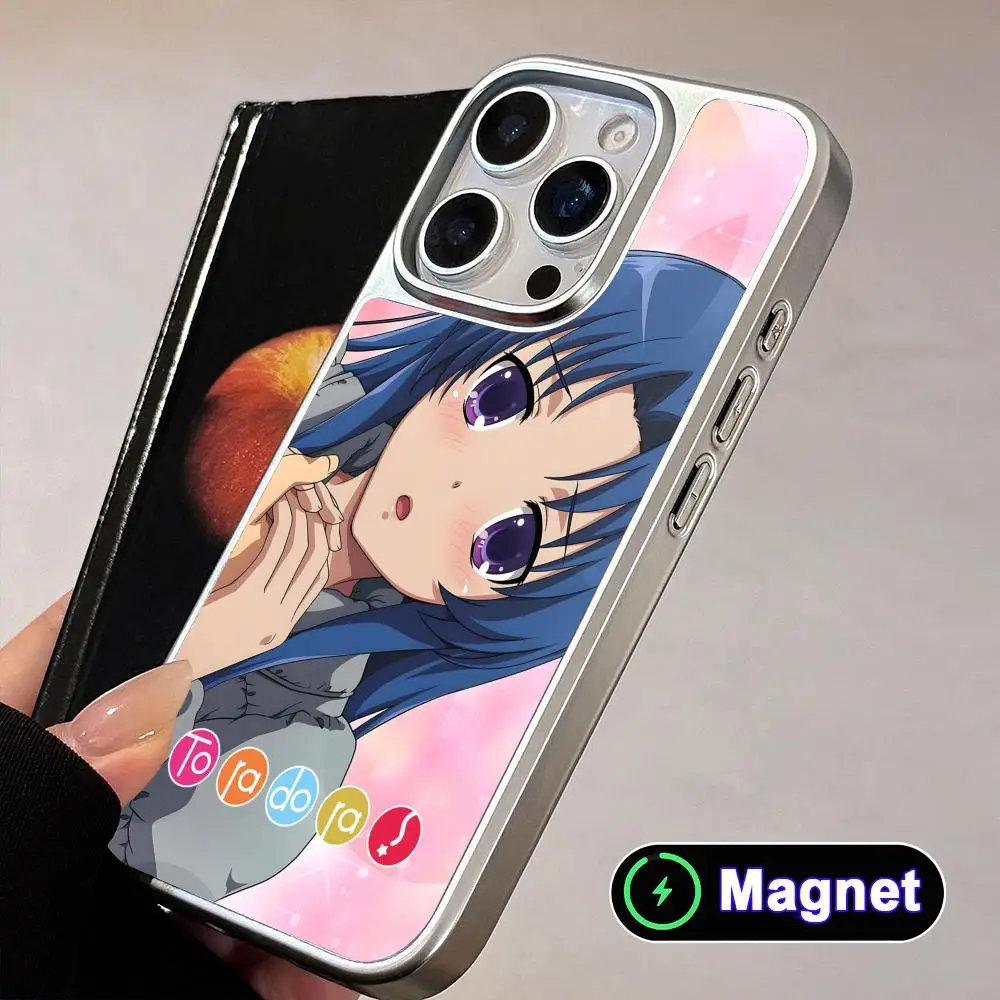 Toradora Kawashima Phone Case for iPhone 17 16 15 14 13 12 11 Air Pro Max Plus Electroplated Silver Magnet Cover
Toradora Kawashima Phone Case for iPhone 17 16 15 14 13 12 11 Air Pro Max Plus Electroplated Silver Magnet Cover