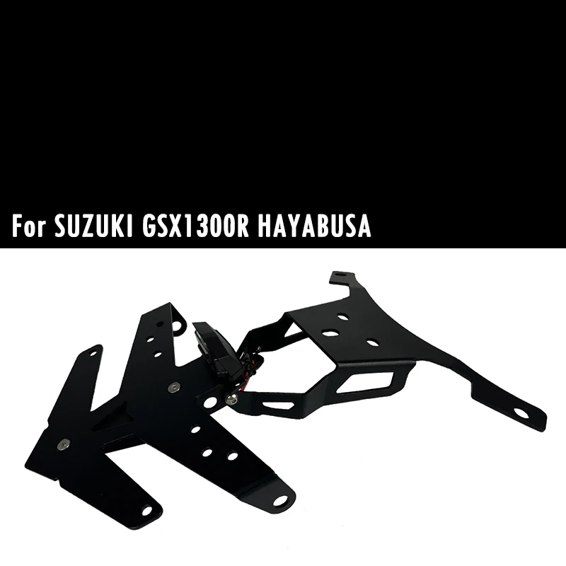 For SUZUKI GSX1300R Hayabusa 2021-2025 Motorcycle License Plate Holder Fender Eliminator Tail Tidy Bracket With LED Accessories
For SUZUKI GSX1300R Hayabusa 2021-2025 Motorcycle License Plate Holder Fender Eliminator Tail Tidy Bracket With LED Accessories