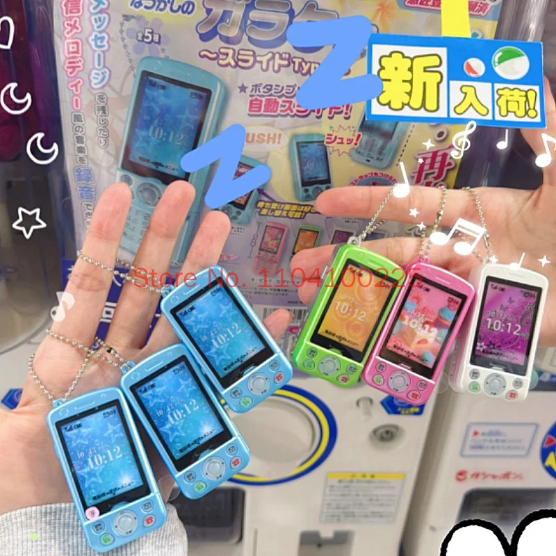 In Stock X Japan Genuine Toys Spirits Mini Slide Phone Shape Recorder Twisted Egg Phone Cute Model Doll Toys Collection Gifts
In Stock X Japan Genuine Toys Spirits Mini Slide Phone Shape Recorder Twisted Egg Phone Cute Model Doll Toys Collection Gifts