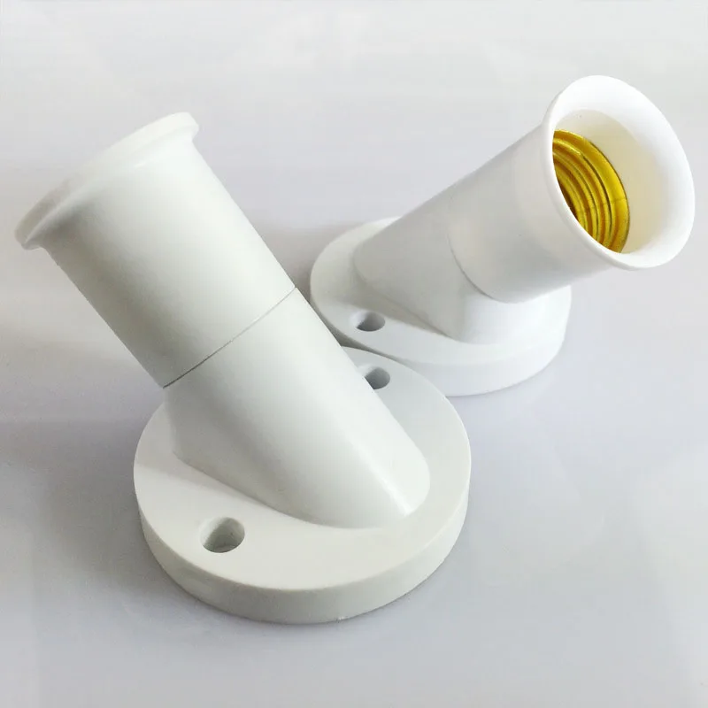 E27 Oblique Screw Lamp Base Socket Light Bulb Base Wall Lamp Holders Adapter Converter
E27 Oblique Screw Lamp Base Socket Light Bulb Base Wall Lamp Holders Adapter Converter