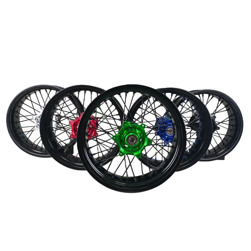 Aluminum Alloy Supermoto Wheel Set Perfect Fit For KTM SX/SXF/EXC/EXCF And Husaberg 2003-2017
Aluminum Alloy Supermoto Wheel Set Perfect Fit For KTM SX/SXF/EXC/EXCF And Husaberg 2003-2017
