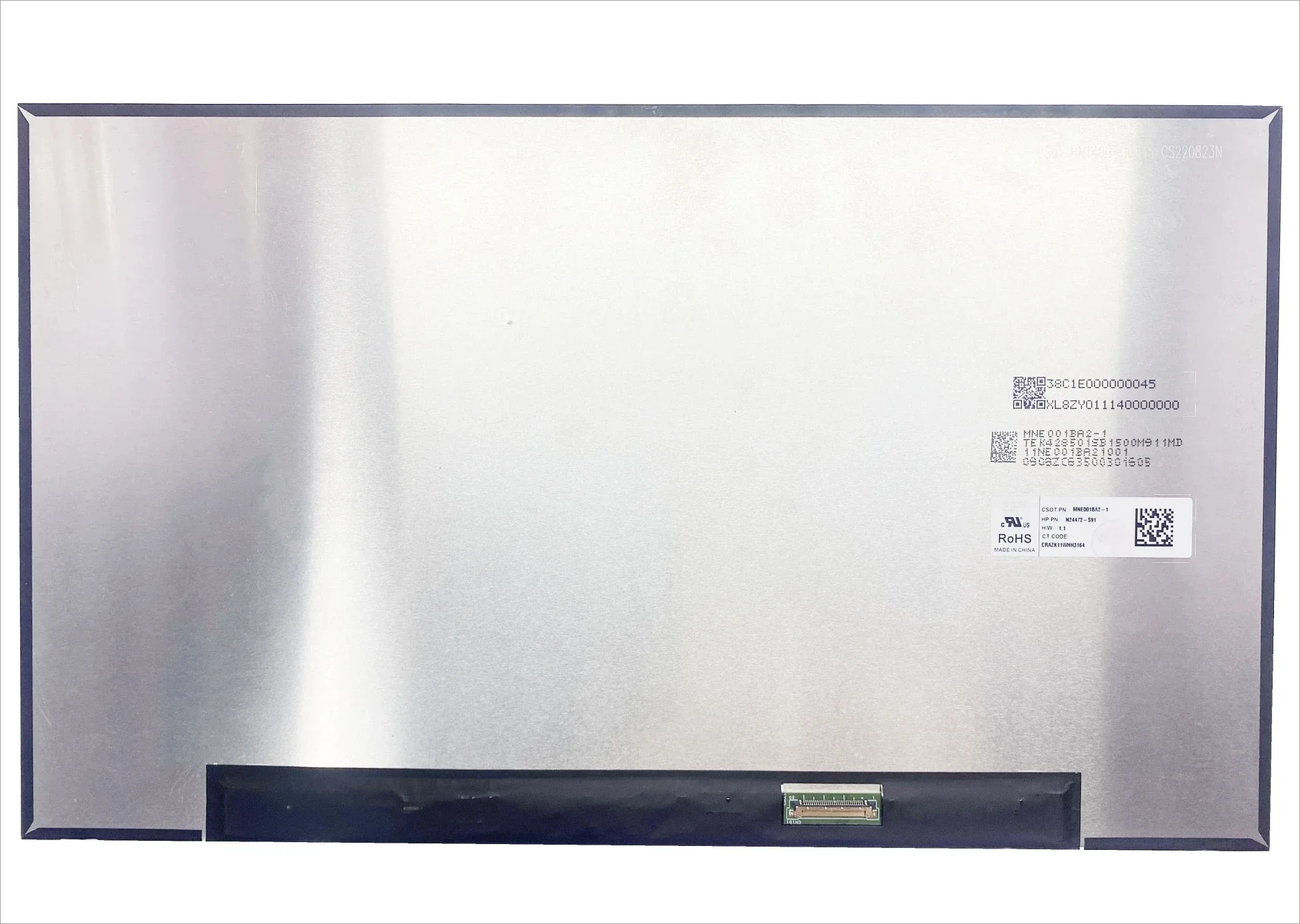 MNE001BA2-1 14.0'' Laptop LCD Screen Display Panel Matrix Replacement 1920*1080 EDP 30 Pins 100% sRGB
MNE001BA2-1 14.0'' Laptop LCD Screen Display Panel Matrix Replacement 1920*1080 EDP 30 Pins 100% sRGB