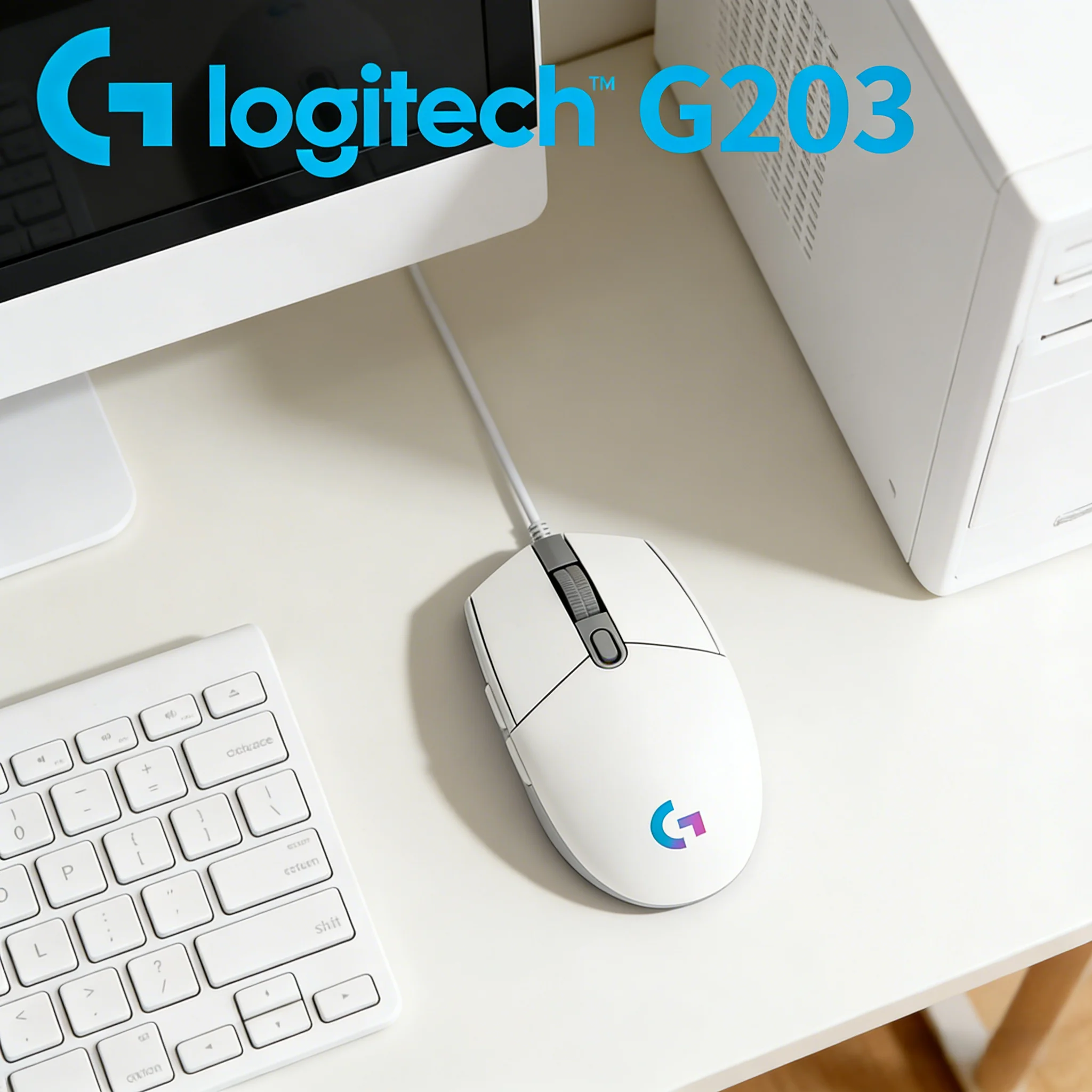 Игровая мышь Logitech G203 проводная с RGB-подсветкой LIGHTSYNC, 8000 DPI, 6 программируемых кнопок для ПК, ноутбуков, Mac, геймеров и офиса
Игровая мышь Logitech G203 проводная с RGB-подсветкой LIGHTSYNC, 8000 DPI, 6 программируемых кнопок для ПК, ноутбуков, Mac, геймеров и офиса