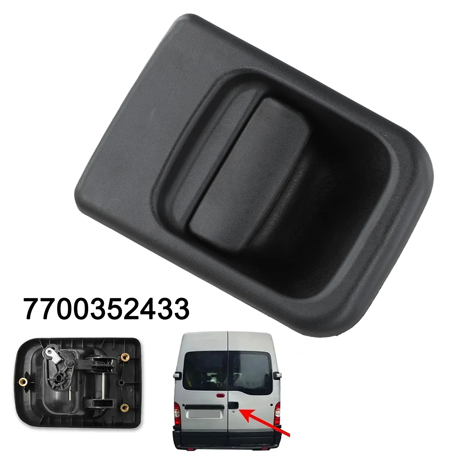 Rear Tailgate Door Handle 7700352433 For Renault For Master For Opel For Movano For Nissan For Primastar For Vauxhall Exterior
Rear Tailgate Door Handle 7700352433 For Renault For Master For Opel For Movano For Nissan For Primastar For Vauxhall Exterior