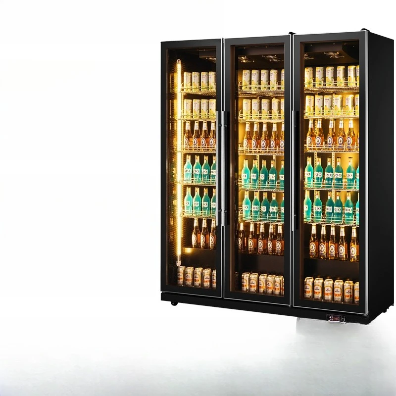 Beer display cabinet refrigerated 750L double door, fresh three door 1100 bar air-cooled freezer
Beer display cabinet refrigerated 750L double door, fresh three door 1100 bar air-cooled freezer