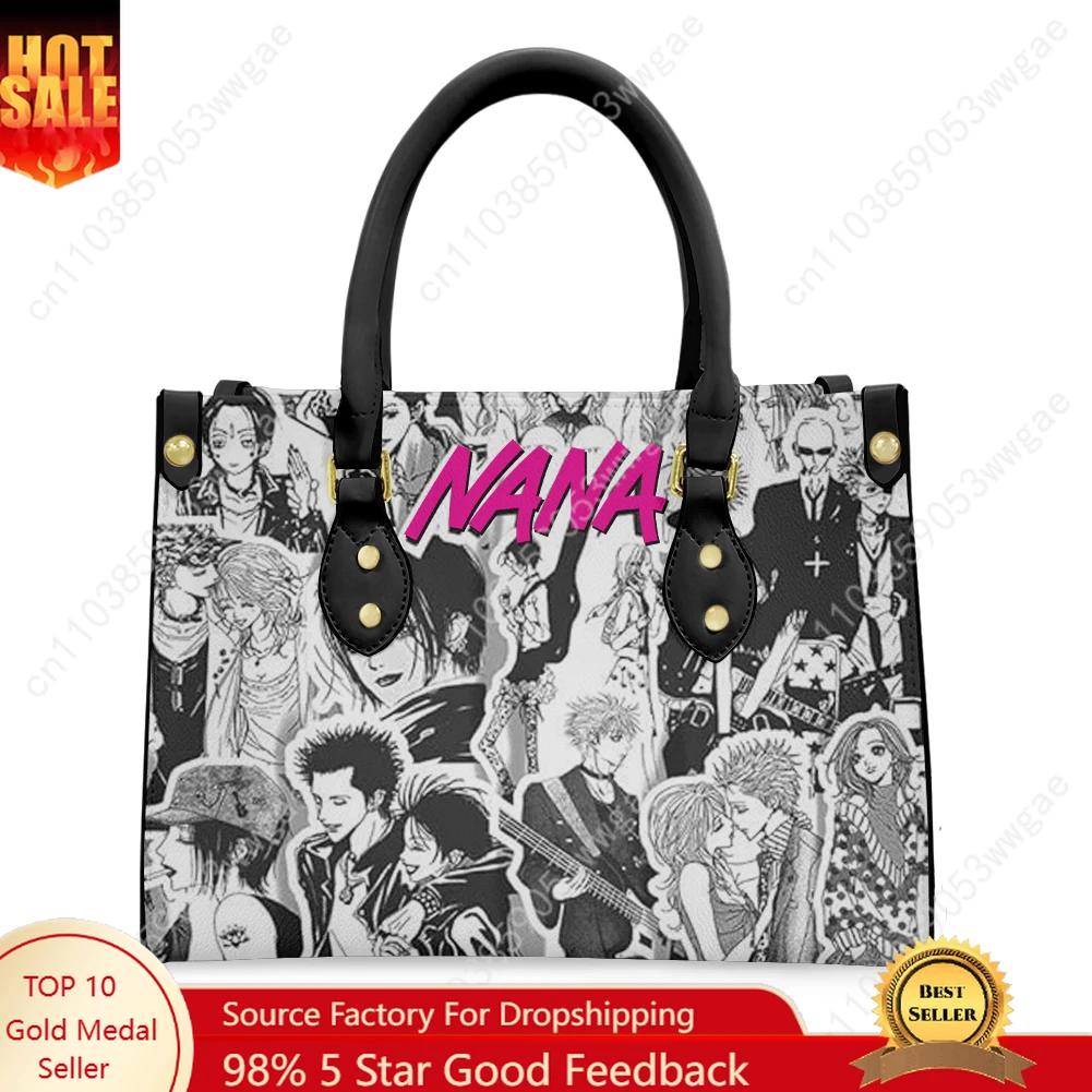 NANA Anime Tote Bags Purse Women Man Fashion Personalized Text Image PU Leather Customized Handbags Commuter Shopping Gift Bags
NANA Anime Tote Bags Purse Women Man Fashion Personalized Text Image PU Leather Customized Handbags Commuter Shopping Gift Bags