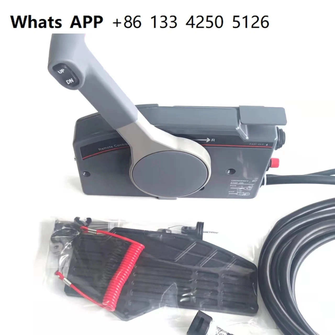 Pre hanging operation control box for the outboard motor of the parcel ship, including the Baisheng 703 remote control box
Pre hanging operation control box for the outboard motor of the parcel ship, including the Baisheng 703 remote control box