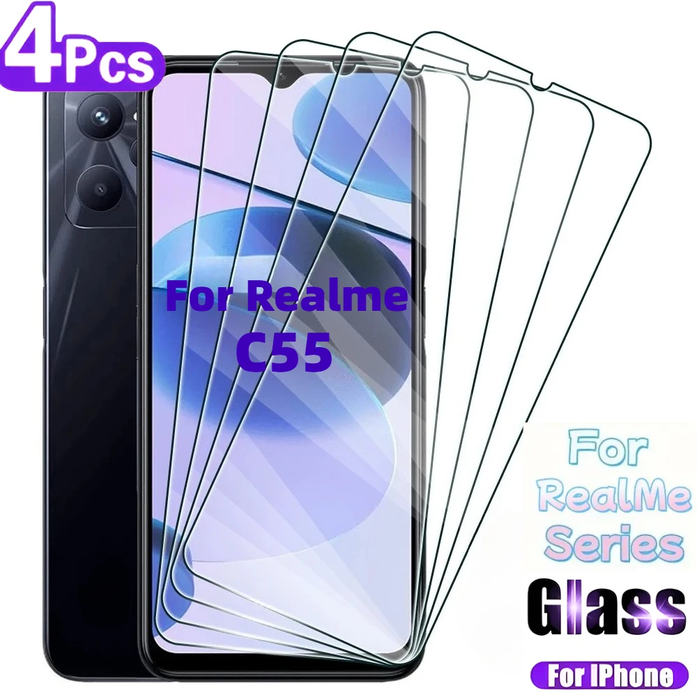 4PCS Screen Protector For Realme C55 C30 C30S C35 4G C75 4G HD Tempered Film-9H Hardness, Easy Installation, No Residue Removal
4PCS Screen Protector For Realme C55 C30 C30S C35 4G C75 4G HD Tempered Film-9H Hardness, Easy Installation, No Residue Removal