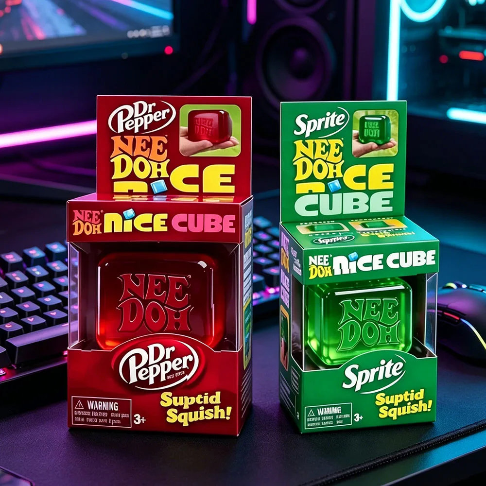 Dr Pepper x NeeDoh Nice Cube Squishy Stress Relief Toy, Soft Squeeze Fidget Cube for Kids & Adults, Anxiety Relief Sensory Toy
Dr Pepper x NeeDoh Nice Cube Squishy Stress Relief Toy, Soft Squeeze Fidget Cube for Kids & Adults, Anxiety Relief Sensory Toy