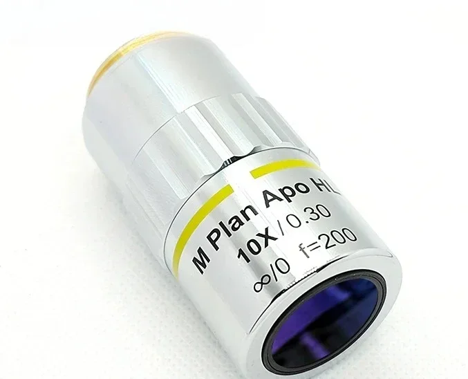 Can replace apochromatic aberration telephoto 10X large numerical aperture metallographic microscope objective lens
Can replace apochromatic aberration telephoto 10X large numerical aperture metallographic microscope objective lens