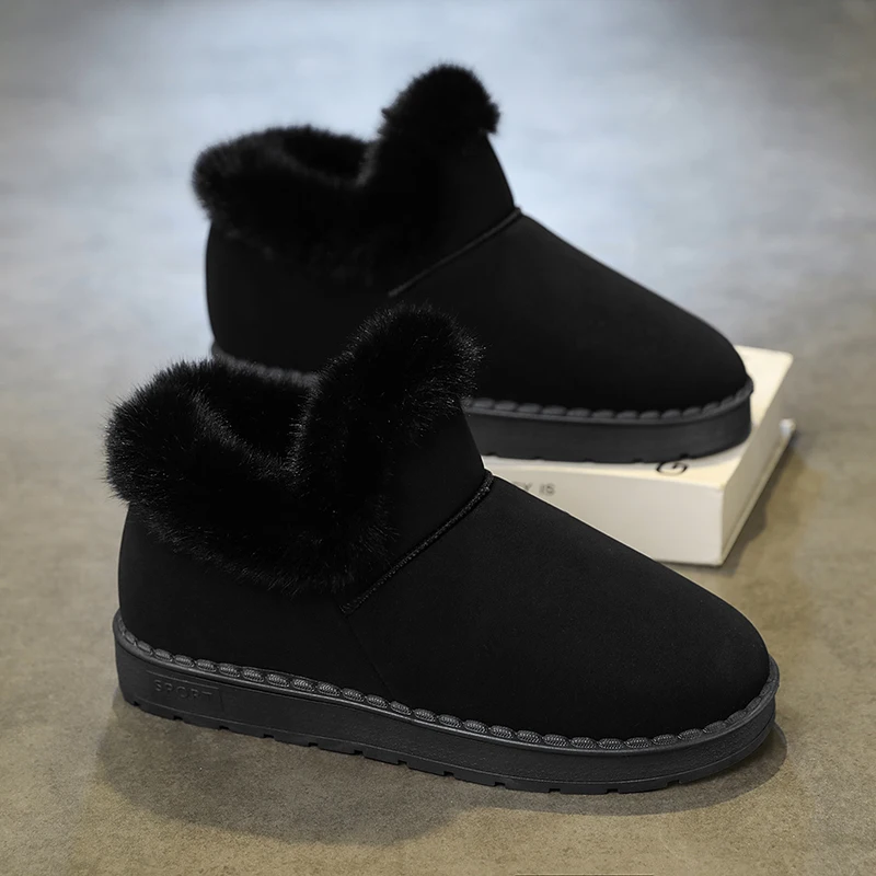 Men's casual new winter fashion anti slip wear-resistant thick soled high top cotton shoes plush comfort thicken snow field boot
Men's casual new winter fashion anti slip wear-resistant thick soled high top cotton shoes plush comfort thicken snow field boot