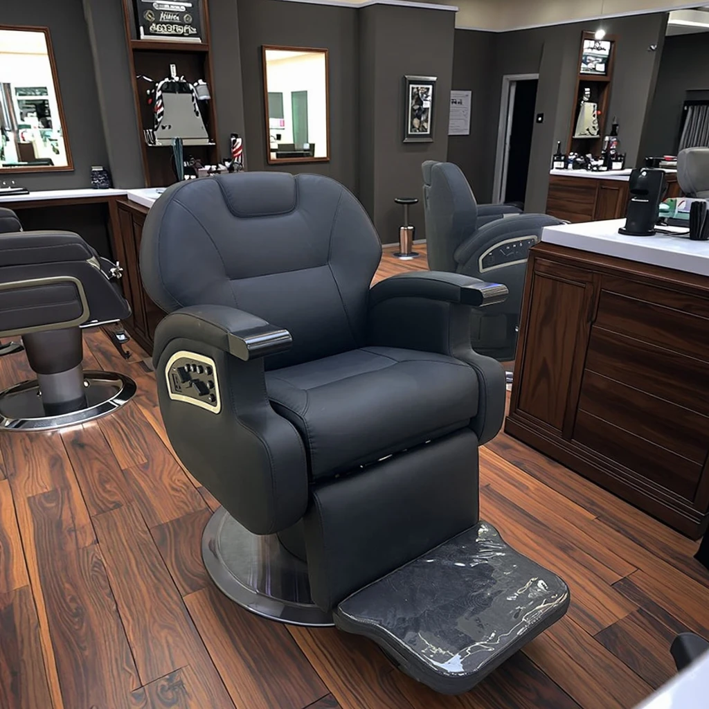 Electric Reclining Lifting Professional Modern Luxury Beauty Salon Black Hair Styling Chair Heavy Duty Durable Barber Chair
Electric Reclining Lifting Professional Modern Luxury Beauty Salon Black Hair Styling Chair Heavy Duty Durable Barber Chair