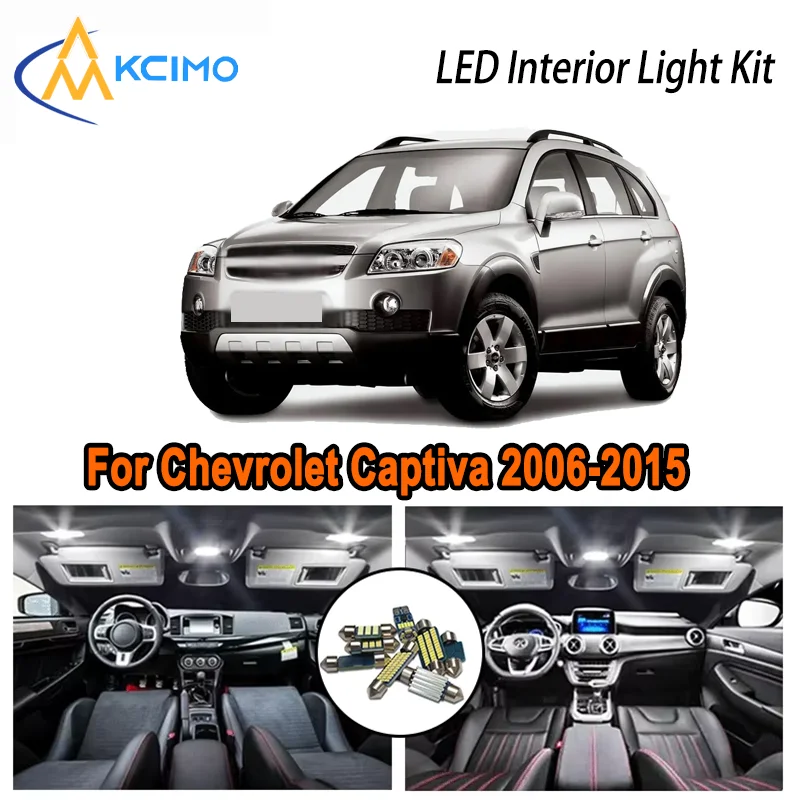 Bright Premium LED Interior Kit for Chevrolet Captiva 2006-2015 2007 2008 Dome Map Trunk Lamps Error Free Automotive Lighting
Bright Premium LED Interior Kit for Chevrolet Captiva 2006-2015 2007 2008 Dome Map Trunk Lamps Error Free Automotive Lighting