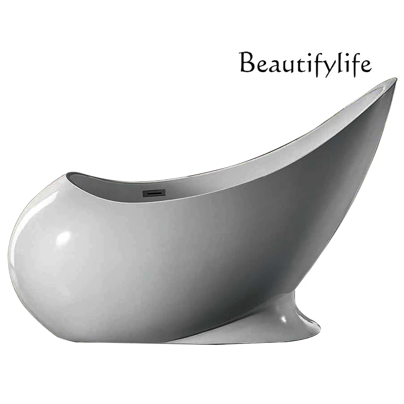 Unique personality retro creative acrylic bathtub home hotel B & B independent integrated
Unique personality retro creative acrylic bathtub home hotel B & B independent integrated