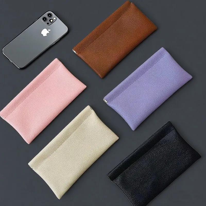 Solid Color Long Wallet Data Cable Earphone Storage Hand-held Bag Multi-purpose Eyeglass Pouch Self-closing Simple Coin Purse
Solid Color Long Wallet Data Cable Earphone Storage Hand-held Bag Multi-purpose Eyeglass Pouch Self-closing Simple Coin Purse