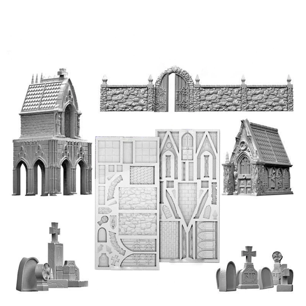 Пасхальный сценарий кладбища, силиконовая форма для торта, сахарного ремесла, шоколадная форма, сделай сам, полимерная смола, многофункциональный строительный инструмент
Пасхальный сценарий кладбища, силиконовая форма для торта, сахарного ремесла, шоколадная форма, сделай сам, полимерная смола, многофункциональный строительный инструмент