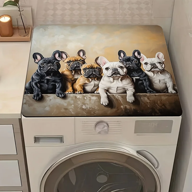1 шт. пылезащитный чехол для стиральной машины, салфетки с изображением французского бульдога для украшения дома, кухни и прачечной
1 шт. пылезащитный чехол для стиральной машины, салфетки с изображением французского бульдога для украшения дома, кухни и прачечной