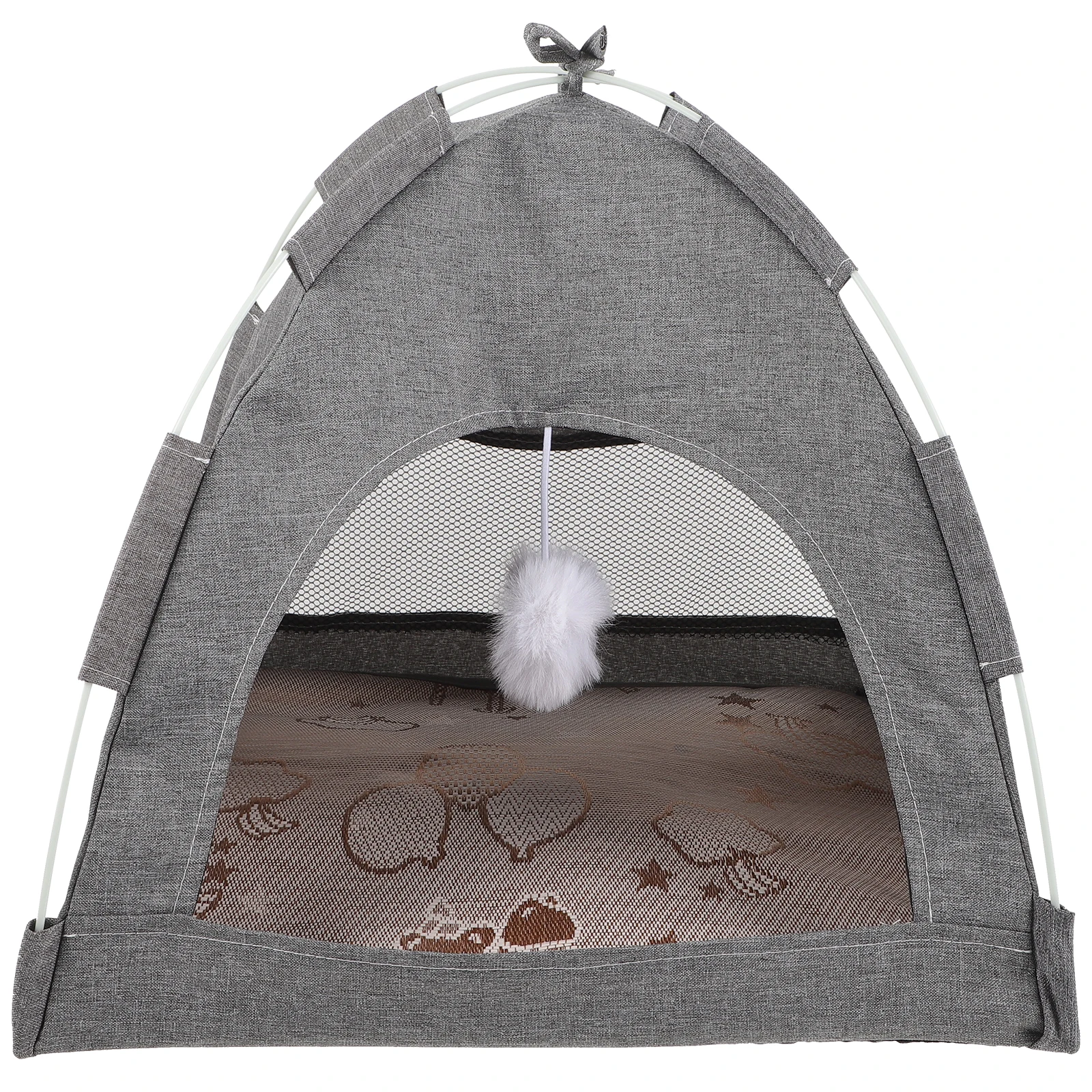 Summer Pet Tent House for Cats Dogs Indoor Outdoor Use Cloth Foldable Decorative Small Gray Washable Nest Shelter Play Rest
Summer Pet Tent House for Cats Dogs Indoor Outdoor Use Cloth Foldable Decorative Small Gray Washable Nest Shelter Play Rest