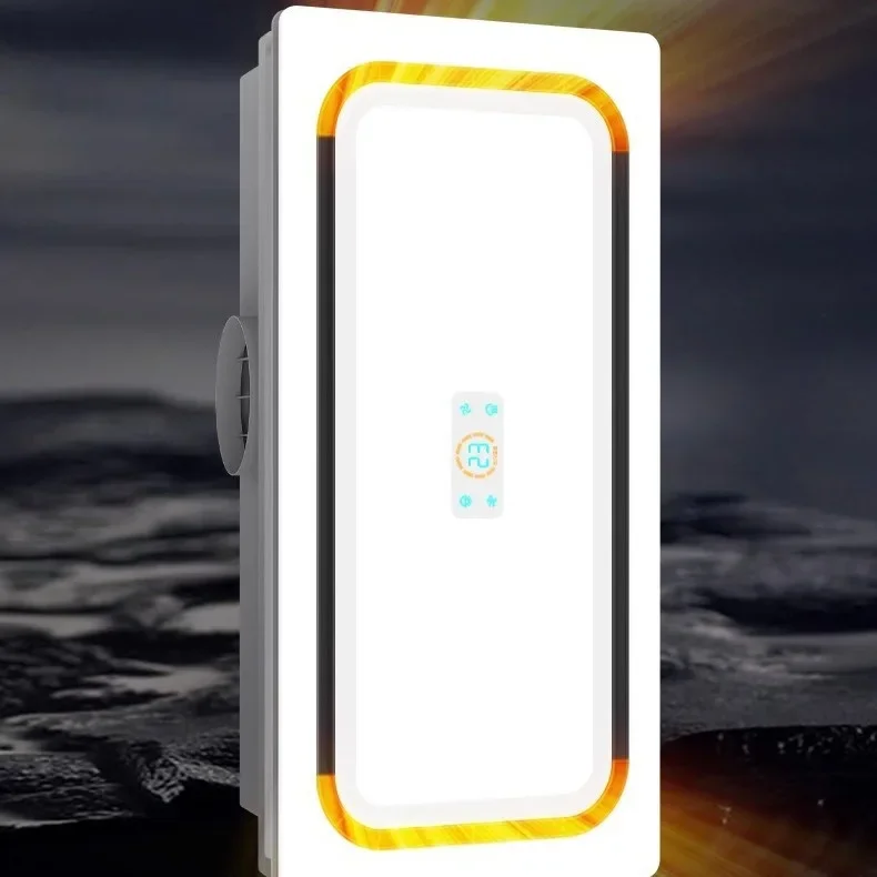 Air heating, 5-in-1 Yuba, high power, double trend ventilation, integrated ceiling, lighting, bathroom heater
Air heating, 5-in-1 Yuba, high power, double trend ventilation, integrated ceiling, lighting, bathroom heater