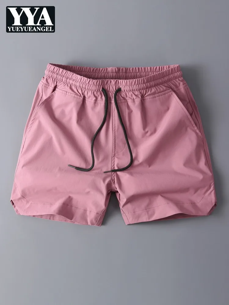 Fashion Summer Mens Sweatpants Drawstring Solid Color Quick Dry Jogger Shorts High Street Breathable Mens Outside Casual Shorts
Fashion Summer Mens Sweatpants Drawstring Solid Color Quick Dry Jogger Shorts High Street Breathable Mens Outside Casual Shorts