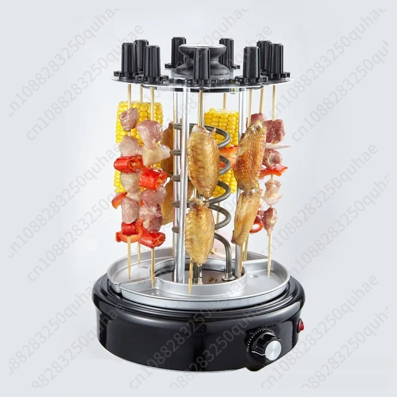 Mini Vertical Electric BBQ Roaster, Auto Rotating Smokeless Indoor Kebab Grill for Home Kitchen Use
Mini Vertical Electric BBQ Roaster, Auto Rotating Smokeless Indoor Kebab Grill for Home Kitchen Use