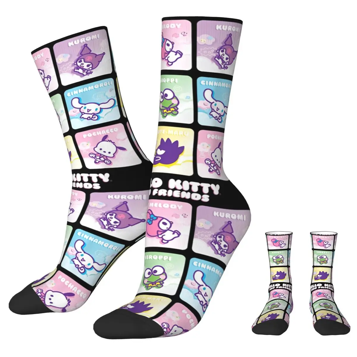 Hello Kitty And Friends Square Icons Winter Warm Retro Women MenSocks Sweat Absorbing Skateboard Socks
Hello Kitty And Friends Square Icons Winter Warm Retro Women MenSocks Sweat Absorbing Skateboard Socks