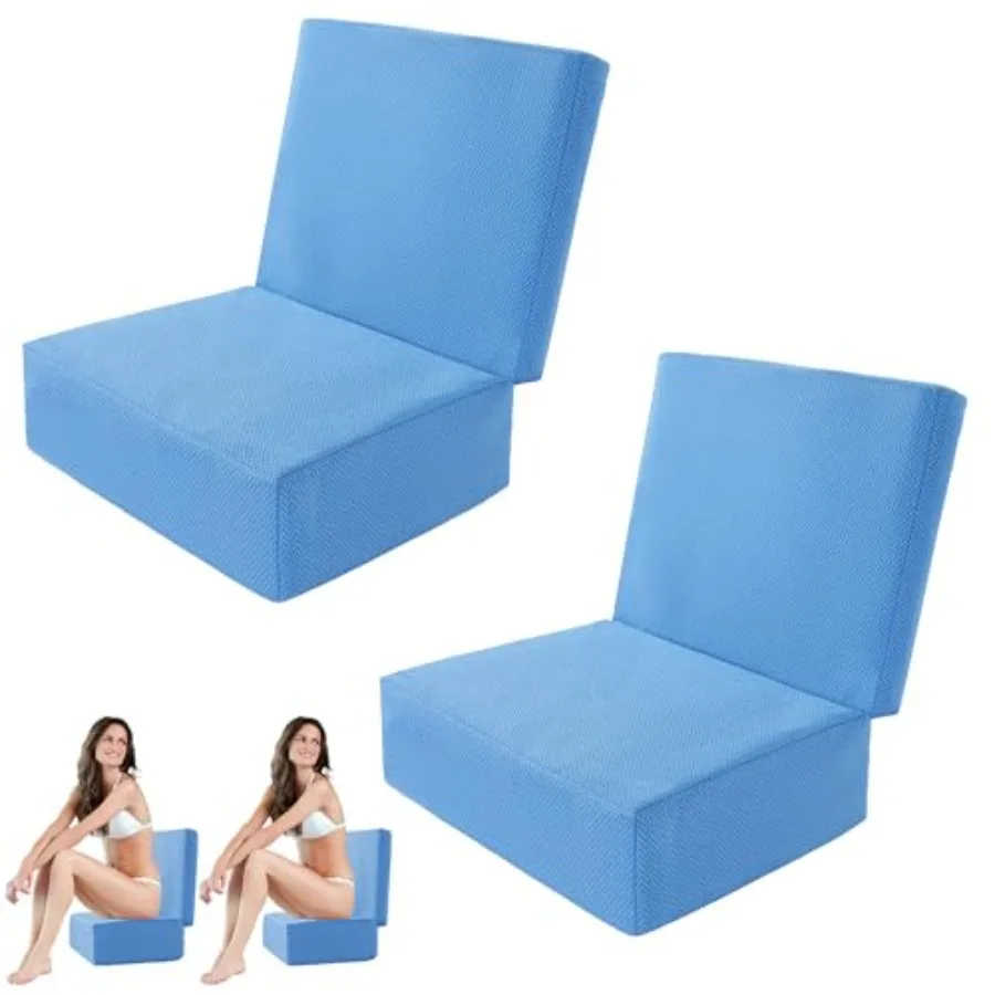 MABOZOO 2 Pcs Foldable Hot Tub Booster Seat, Adjuatable 2 Heights Extra Thick Hot Tub Pillow Bath Seat with Back Support Cushio
MABOZOO 2 Pcs Foldable Hot Tub Booster Seat, Adjuatable 2 Heights Extra Thick Hot Tub Pillow Bath Seat with Back Support Cushio
