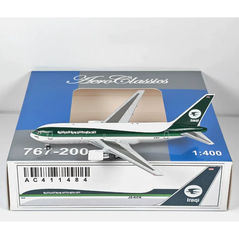 AeroClassics 1/400 Iraq Airways B767-200 J2-KCN Die-cast Alloy Aircraft Model Collectible Decorative Item
AeroClassics 1/400 Iraq Airways B767-200 J2-KCN Die-cast Alloy Aircraft Model Collectible Decorative Item