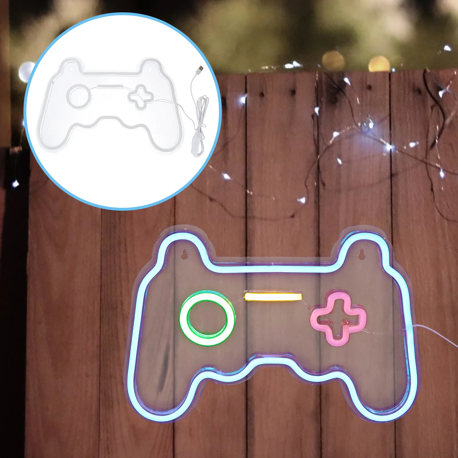 1Pcs Game Controller Neon Lamp Creative Night Light Decorative LED Light for Home Room Bedroom Party Atmosphere Neon Sign
1Pcs Game Controller Neon Lamp Creative Night Light Decorative LED Light for Home Room Bedroom Party Atmosphere Neon Sign