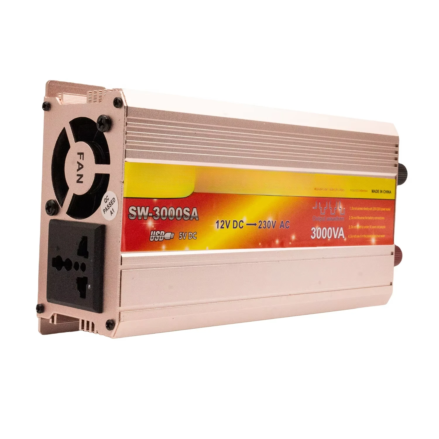 Inverter Dc 12V Converter 3000W Solar Inverter Ac 220V Inverter with Usb Interface
Inverter Dc 12V Converter 3000W Solar Inverter Ac 220V Inverter with Usb Interface